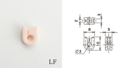 繊維機械部品 一般ガイド CH0830 LF