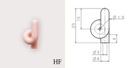 繊維機械部品 一般ガイド SN615L HF