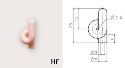 繊維機械部品 一般ガイド SN615L HF